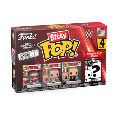 Funko Bitty Pop WWE Bret Hart 4-Pack
