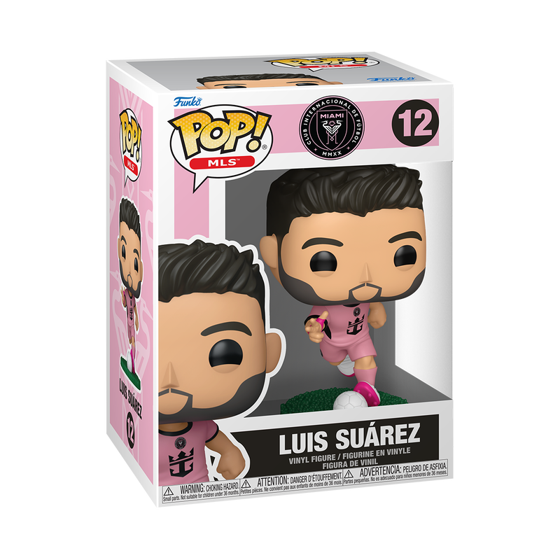 PREVENTA Funko Pop MLS Inter Miami CF: Luis Suárez (12)