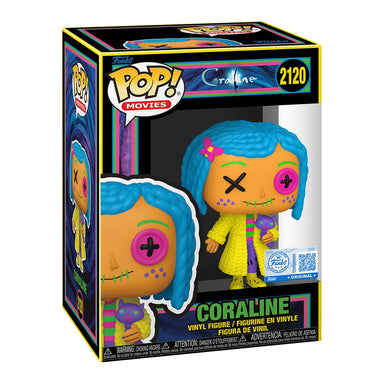Funko Pop Coraline: Coraline Patchwork Blacklight - Exclusive (2120)