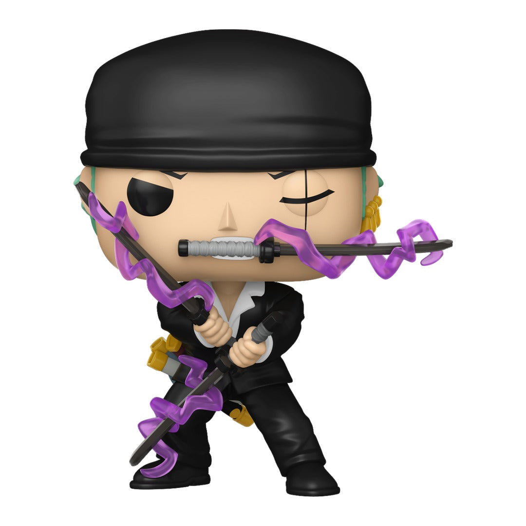 Funko Pop One Piece: Roronoa Zoro Dressrosa Arc Glows in the dark - Exclusive (2514)
