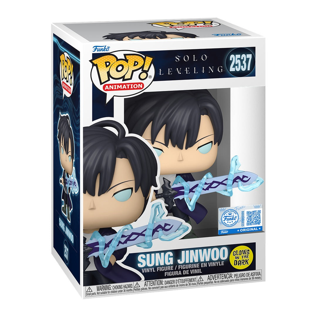 Funko Pop Solo Leveling: Sung Jinwoo Glows in the dark - Exclusive (2537)