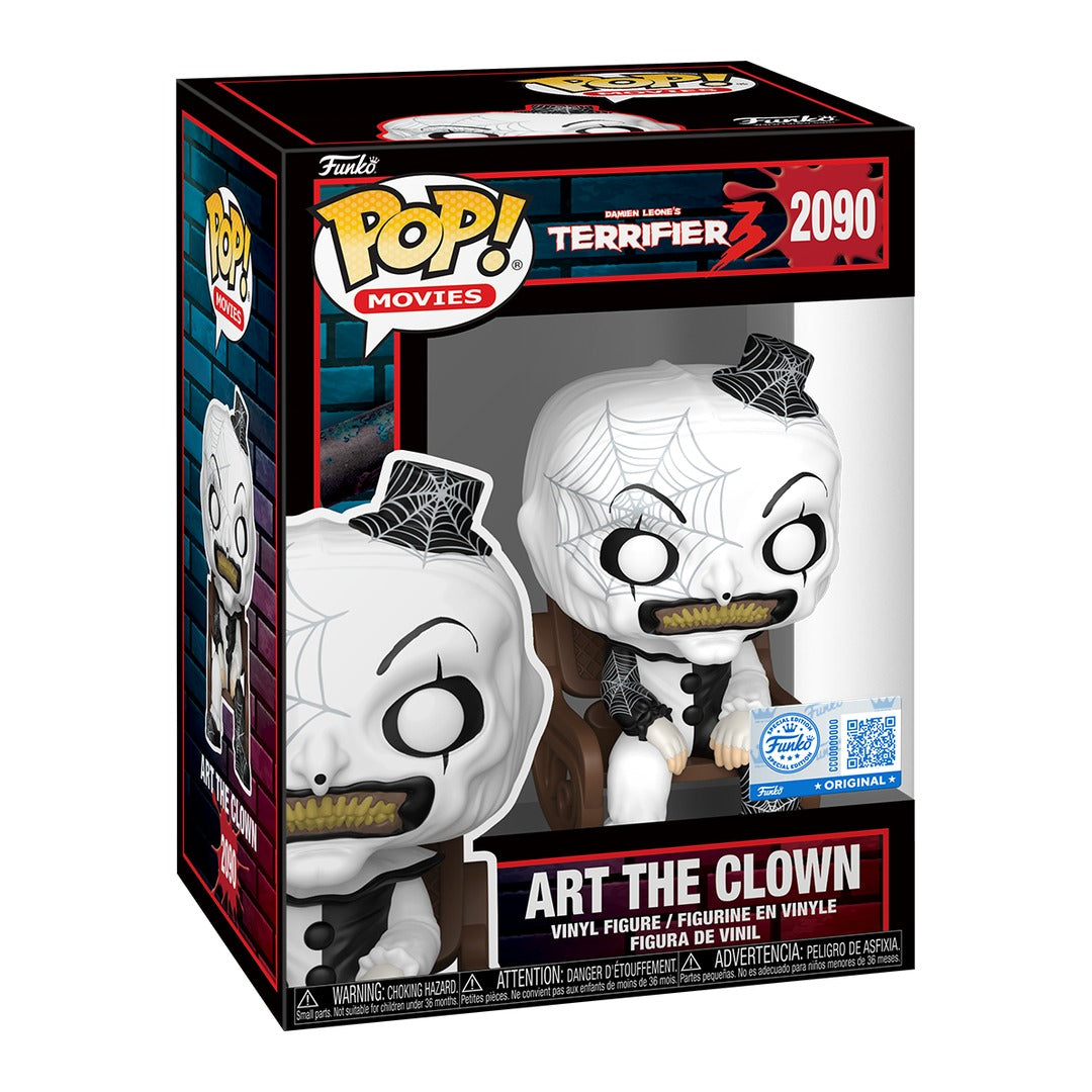 Funko Pop Terrifier: Art The Clown on Rocking Chair - Exclusive (2090)