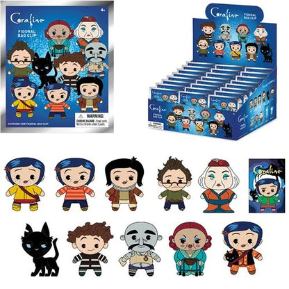 Monogram Foam Bag Clip: Coraline Series 1 - Individual Sorpresa