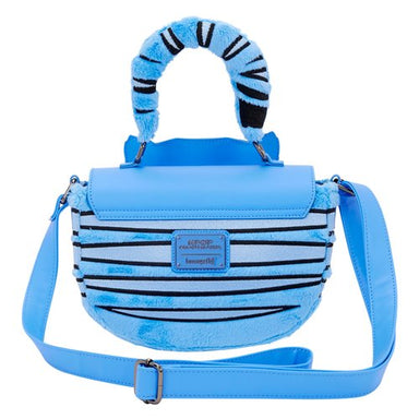 PREVENTA Loungefly K-Pop Demon Hunters Derpy GIow in the Dark Faux Fur Crossbody Bag