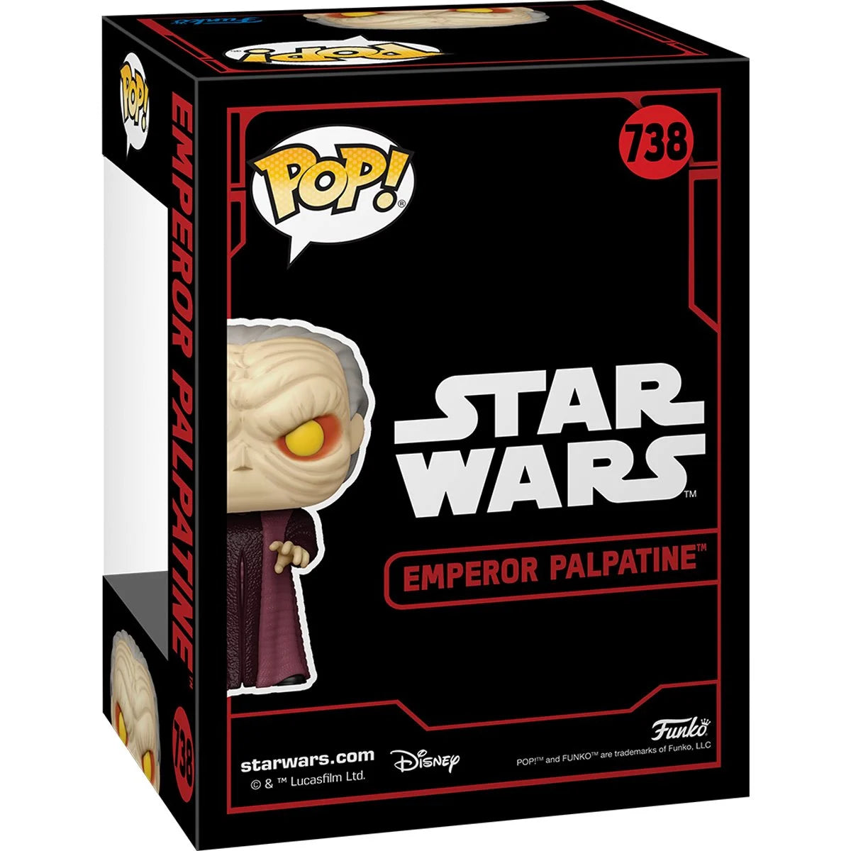 Funko Pop Star Wars Dark Side: Emperor Palpatine (738)