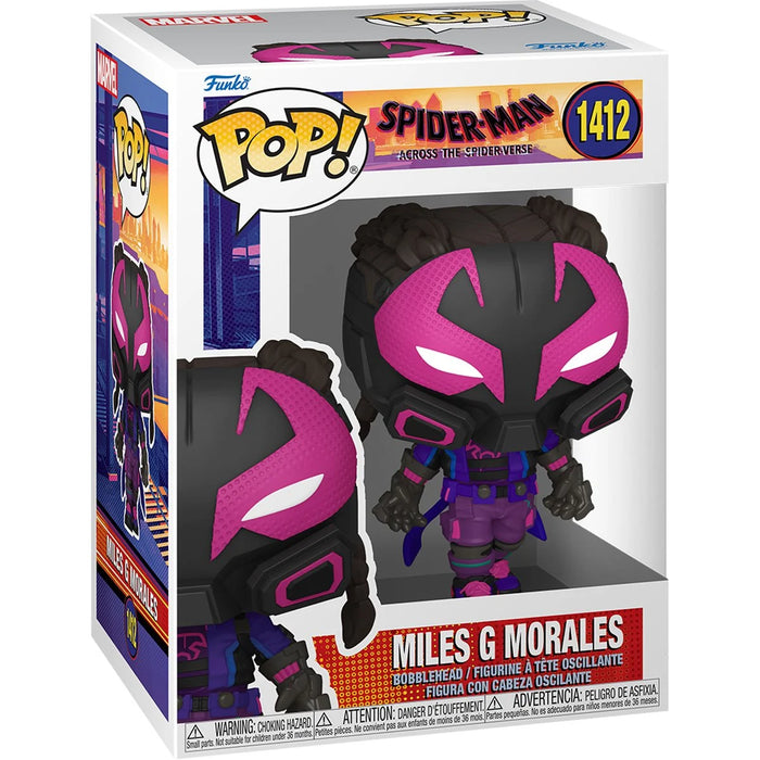 Funko Pop Spider-Man Across The Spider-Verse: Miles G Morales (1412)