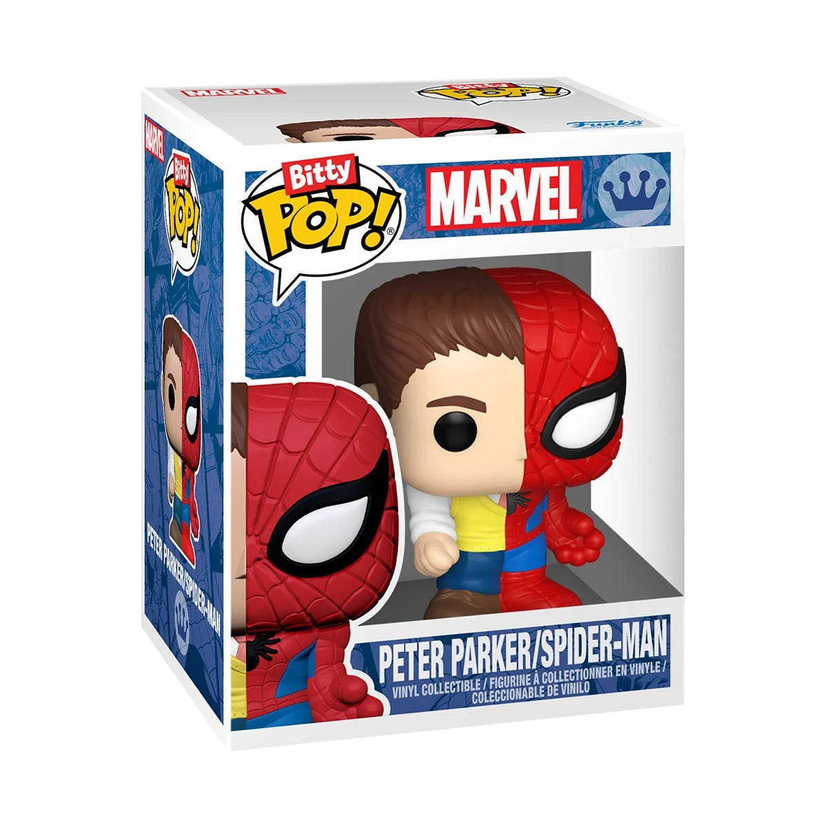 Funko Pop Bitty Spider-Man: Spider-Man Peter Parker 4-pack
