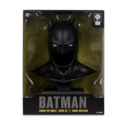 PREVENTA McFarlane Toys Dc Direct Prop Replica Batman Court Of Owls: Batman Cowl 1:3 Scale