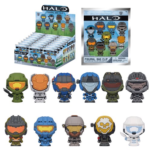Monogram Foam Bag Clip: Halo Series 2 - Individual Sorpresa