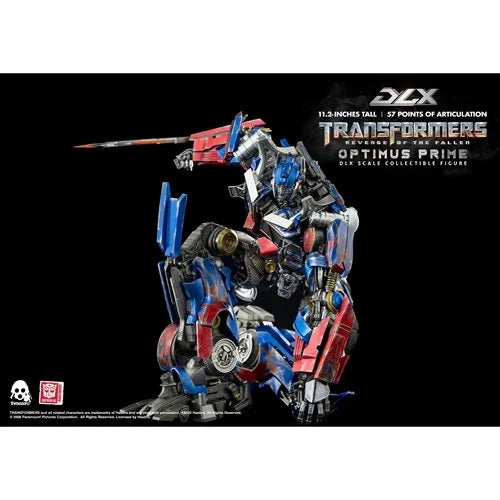 ThreeZero Transformers: Revenge of the Fallen: Optimus Prime DLX Action Figure