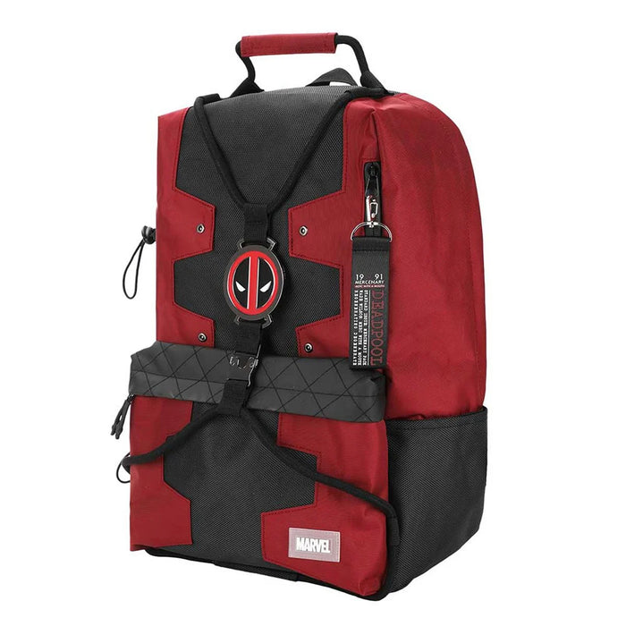 Bioworld Marvel Deadpool Bungee Suit-up Character Backpack