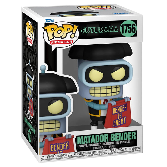 Funko Pop Futurama: Matador Bender (1756)