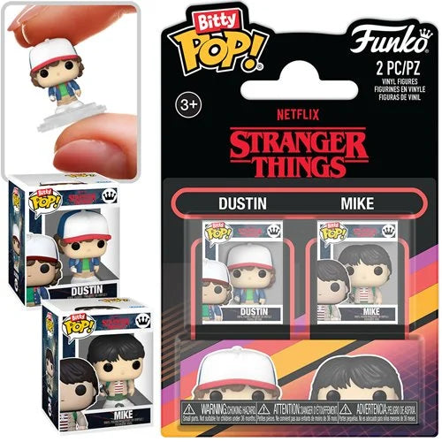 Funko Bitty Pop: Stranger Things - Dustin and Mike 2 Pack