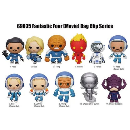 Monogram Foam Bag Clip: The Fantastic Four: First Steps Series 1 - Individual Sorpresa