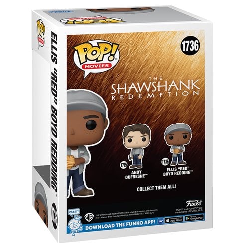 PREVENTA Funko Pop
The Shawshank Redemption: Ellis 'Red' Boyd Redding (1736)