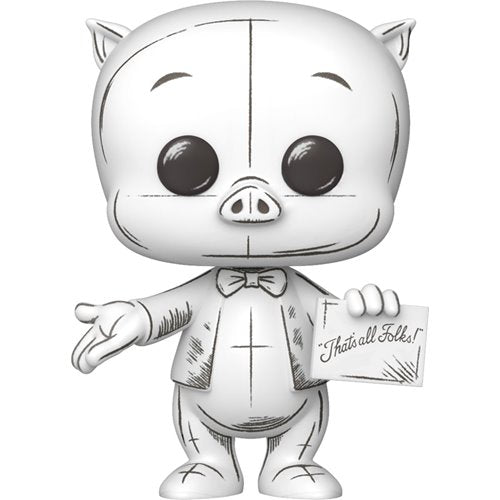 PREVENTA Funko Pop Looney Tunes: Porky Pig Sketched (2012)