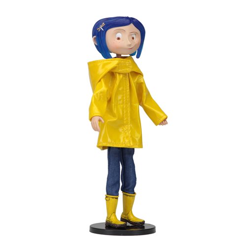 NECA Coraline: Coraline Raincoat Bendy Doll