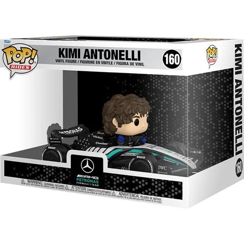 PREVENTA Funko Pop Rides Formula 1 Mercedes-AMG Petronas: Kimi Antonelli (160)