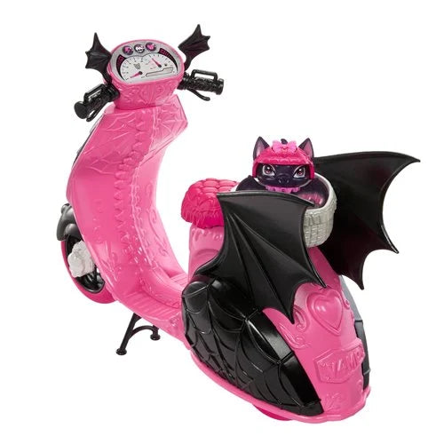 Mattel Monster High Draculaura Vamptastic: Scooter Doll And Vehicle Playset