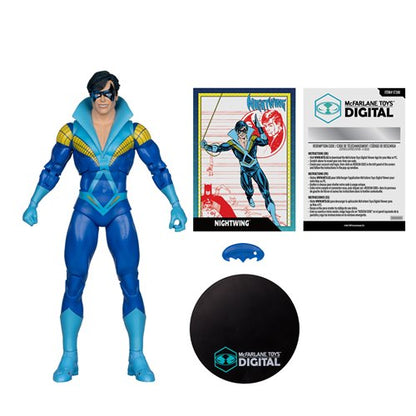 Mcfarlane Dc Digital: The New Teen Titans - Nightwing 7 Pulgadas