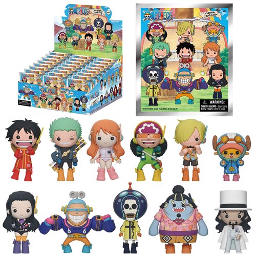 Monogram Foam Bag Clip: One Piece Series 6 - Individual Sorpresa