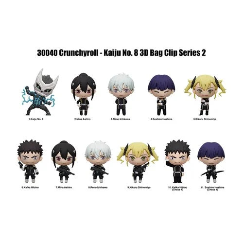 Monogram Foam Bag Clip: Kaiju No. 8 Series 2 - Individual Sorpresa