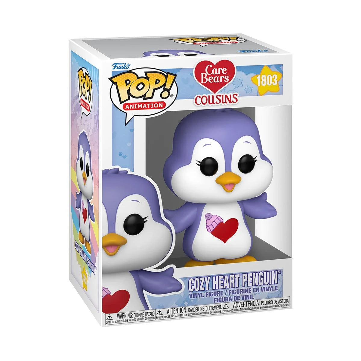 Funko Pop Care Bear Cousins: Cozy Heart Penguin (1803)