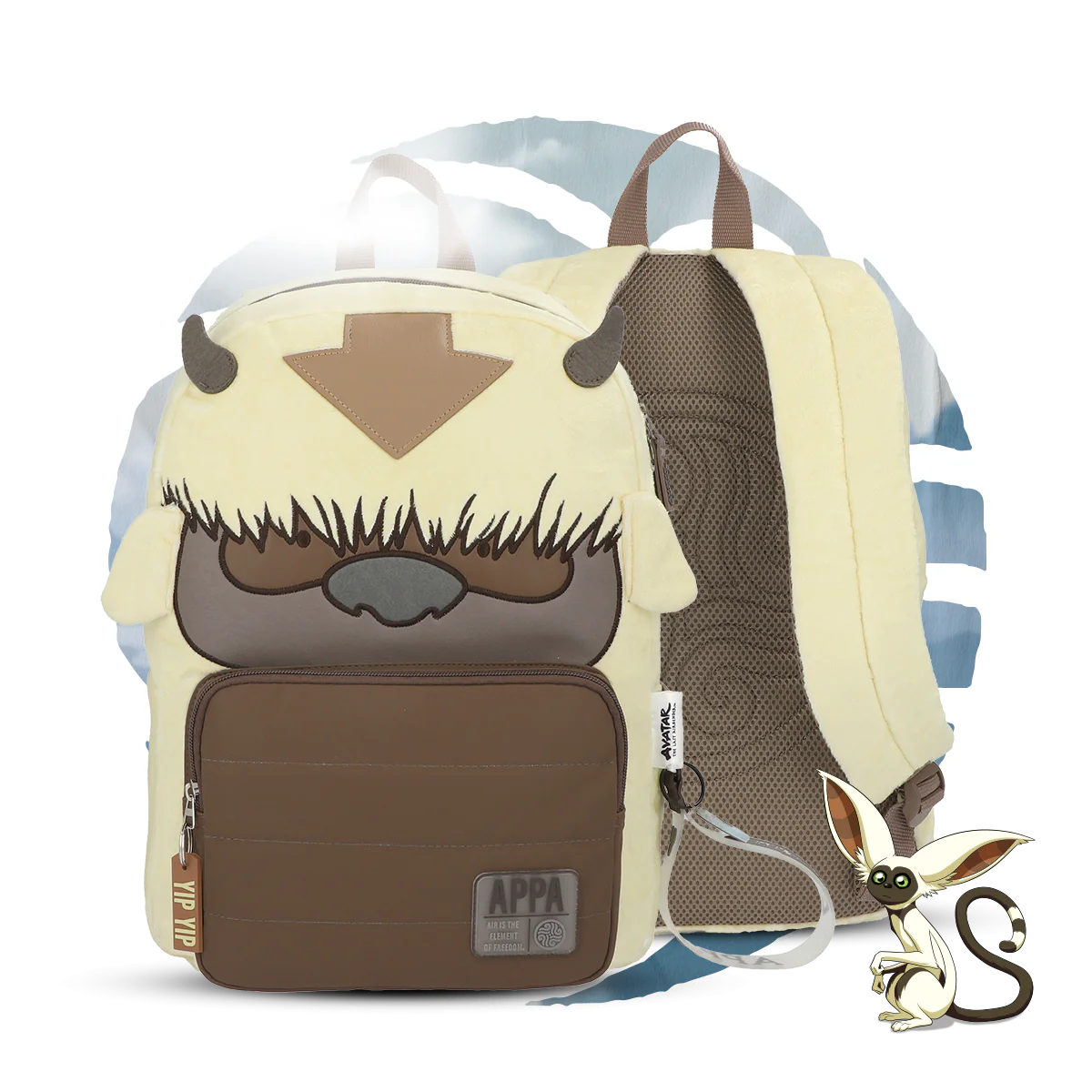 Common Nation Avatar The Last Air Bender: Appa Yip Yip Mochila Full-size