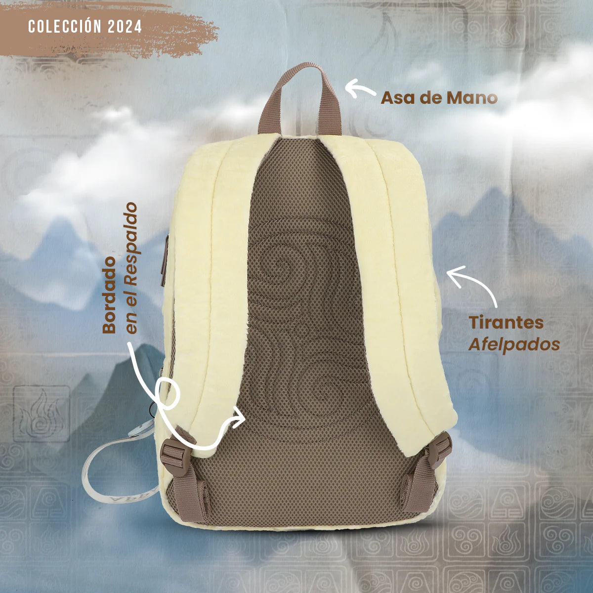 Common Nation Avatar The Last Air Bender: Appa Yip Yip Mochila Full-size