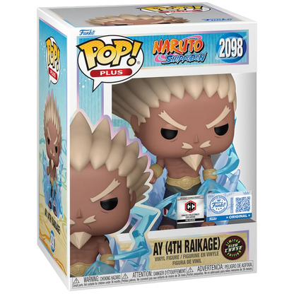 Funko Pop Plus Naruto Shippuden: Bundle Ay 4th Raikage w/Chase - Chalice Exclusive PR (2098)