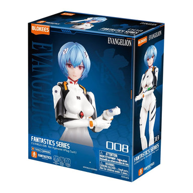 PREVENTA Blokees Fantastics Series Neon Genesis Evangelion: Rei Ayanami Plug Suit