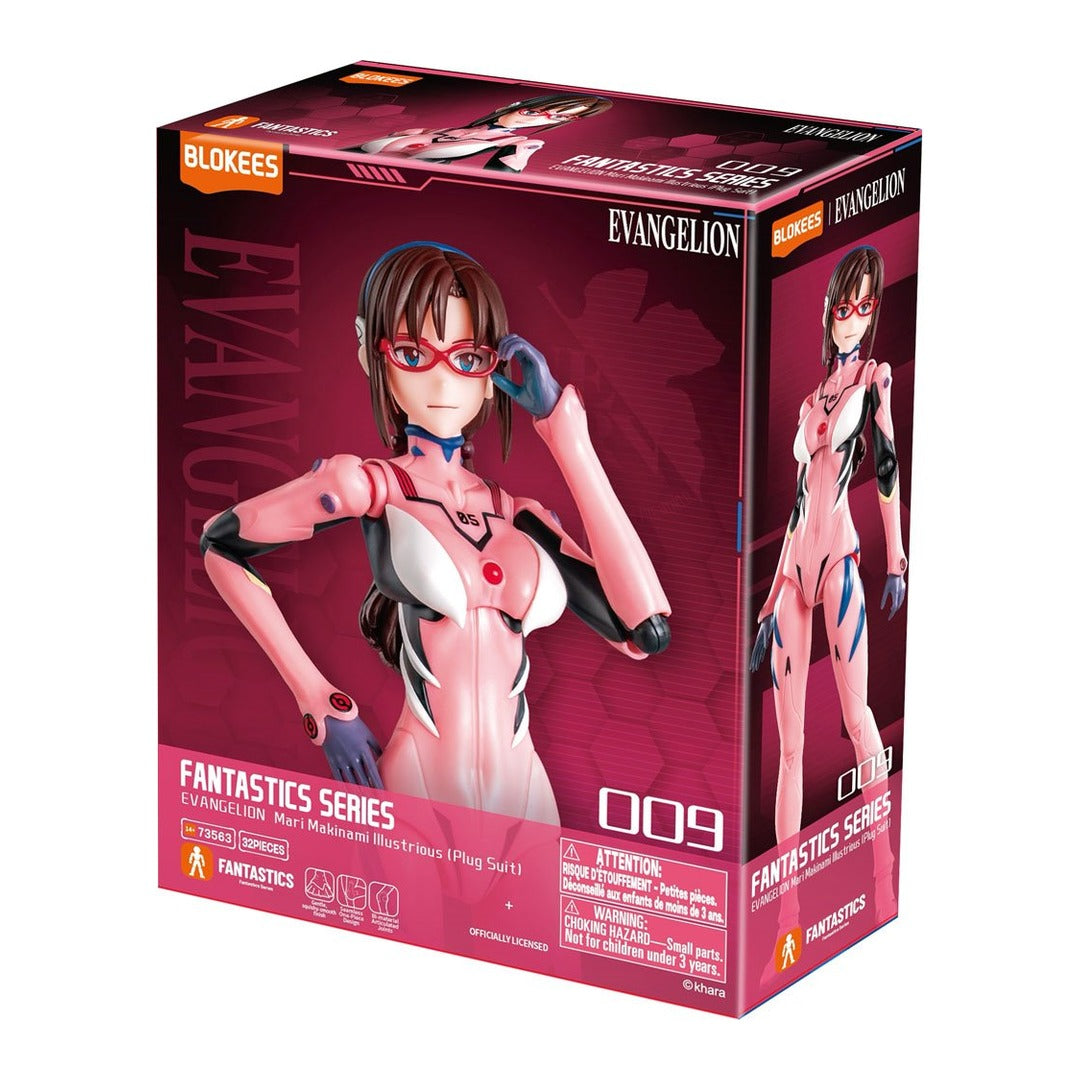 PREVENTA Blokees Fantastics Series Neon Genesis Evangelion: Mari Makinami Illustrious Plug Suit
