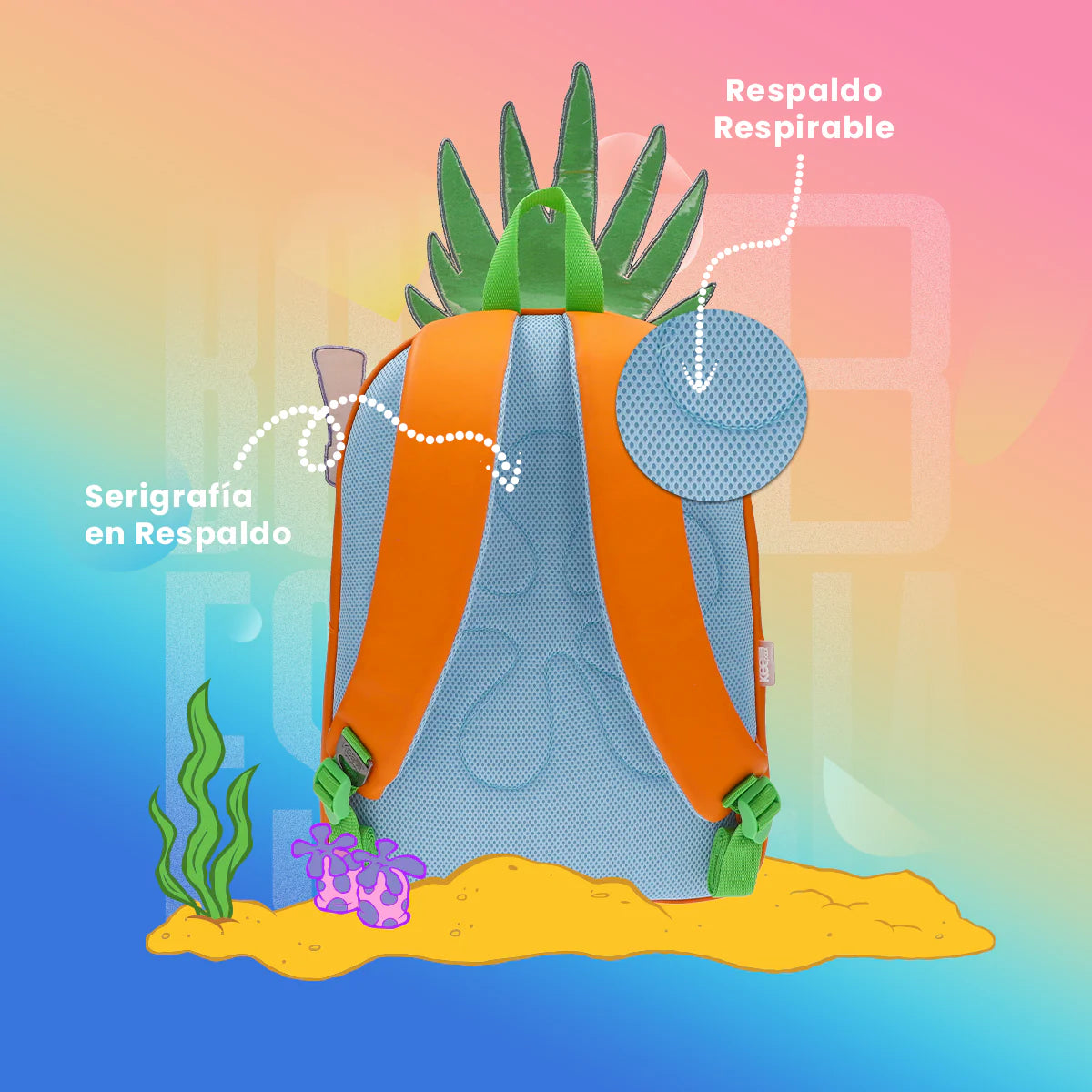 Keepack Nickelodeon Bob Esponja: Casa de Piña Mochila Full-Size