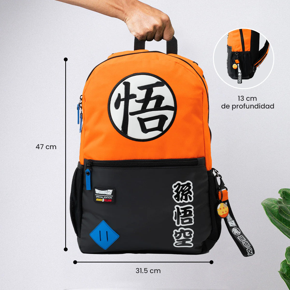 Keepack Dragon Ball Z: Goku Clásica Mochila Full-size