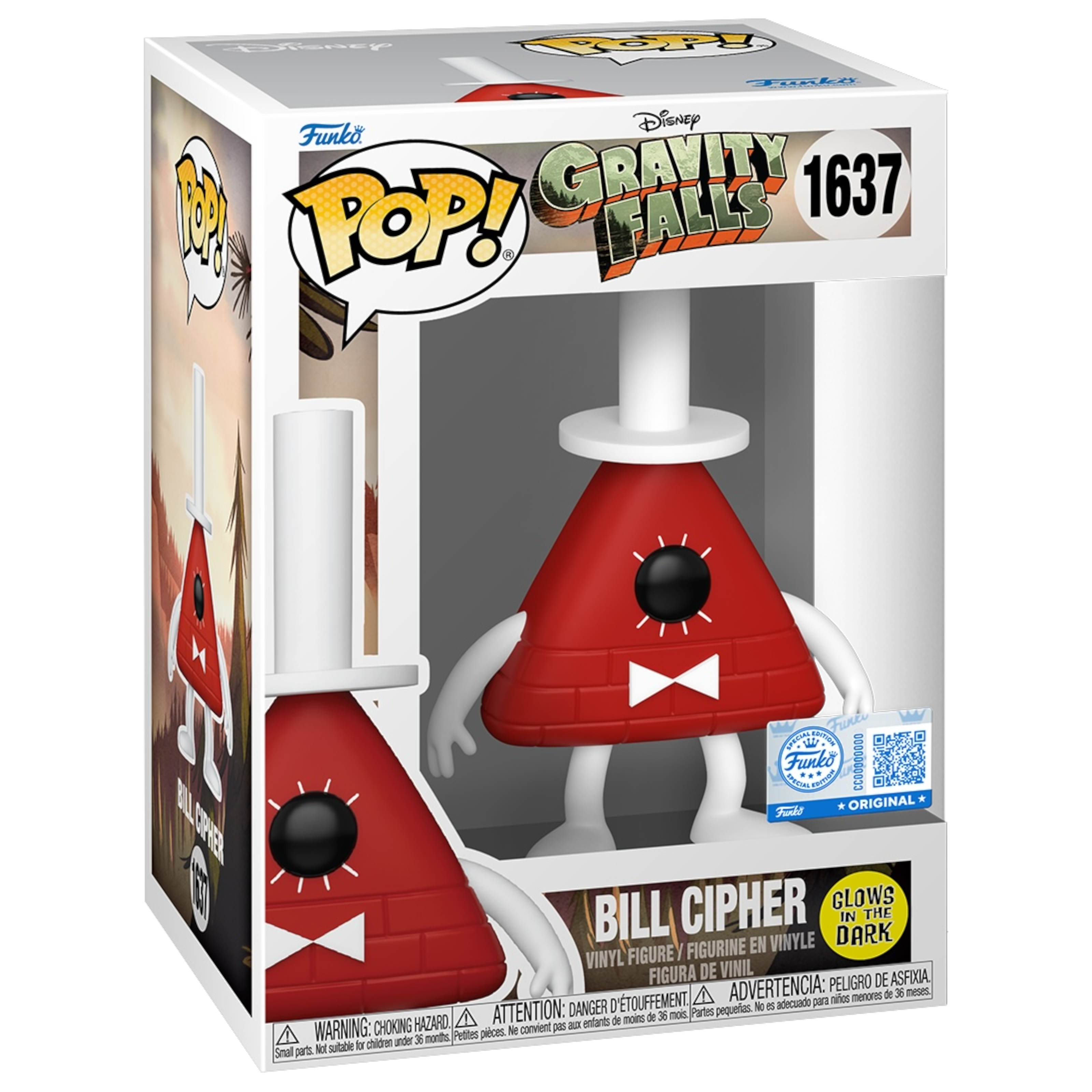 Funko Pop Gravity Falls: Bill Cipher - Exclusive (1637)