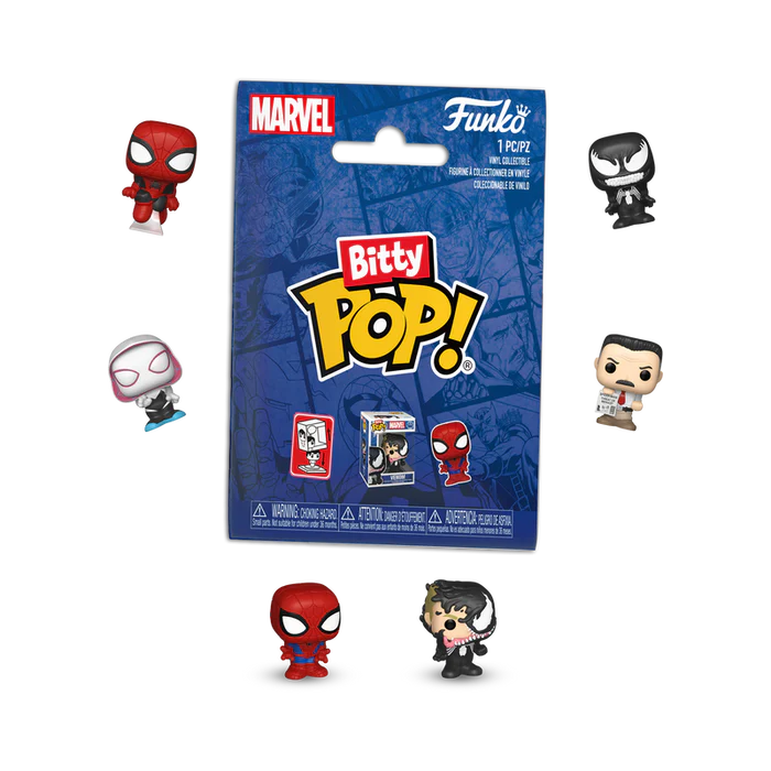 Funko Bitty Pop Marvel Spider-Man Individual Sorpresa