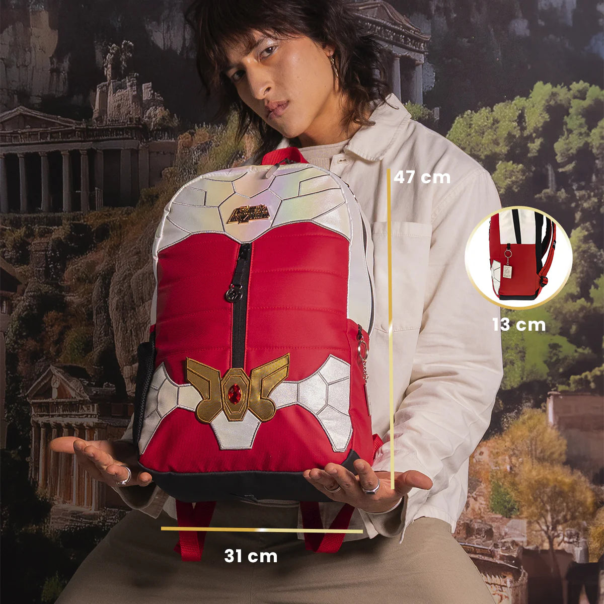 Common Nation Saint Seiya Caballeros del Zodiaco: Pegaso Armadura de Broce Mochila Full-Size