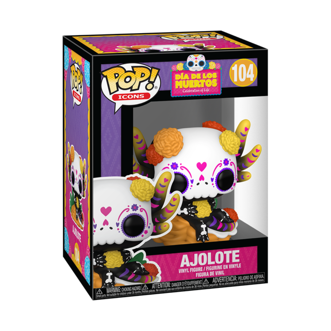 PREVENTA Funko Pop Icons Dia De Los Muertos: Ajolote (104)