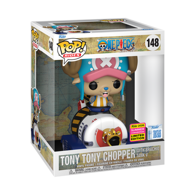 Funko Pop Rides One Piece: Tony Tony Chopper With Brachio Tank V - SDCC2026 Exclusive (148)