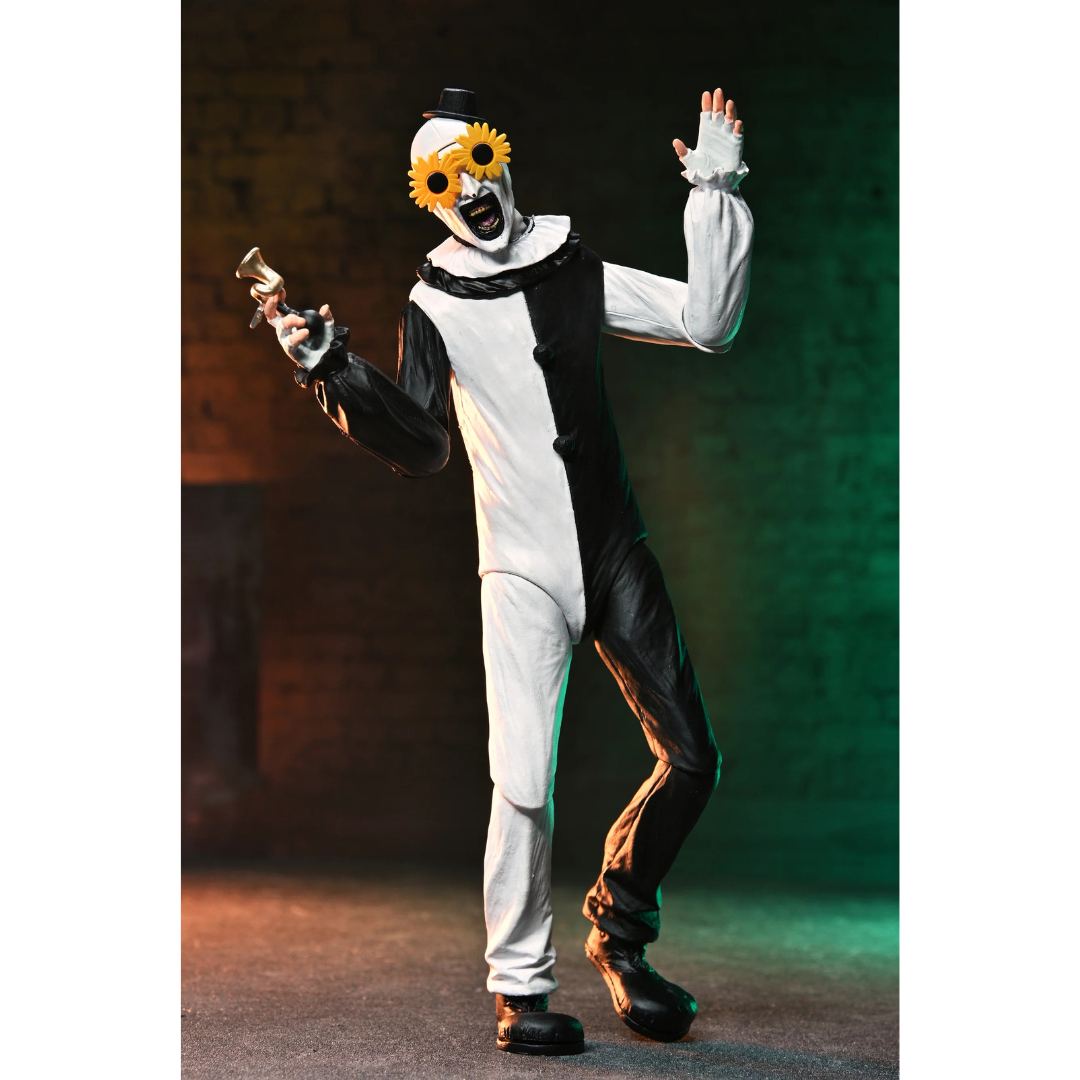 PREVENTA NECA Terrifier 2: Ultimate Art the Clown and The Little Pale Girl 7" Scale Action Figure 2-Pack