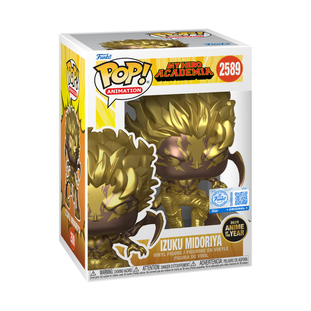 PREVENTA Funko Pop My Hero Academia: Izuku Midoriya Gold - Anime of the Year 2026 (2589)
