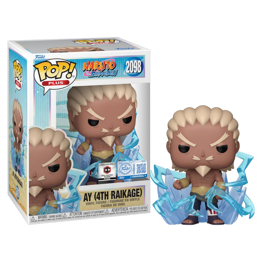 Funko Pop Plus Naruto Shippuden: Bundle Ay 4th Raikage w/Chase - Chalice Exclusive PR (2098)