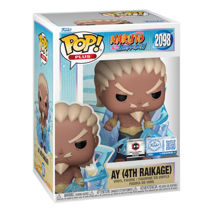 Funko Pop Plus Naruto Shippuden: Bundle Ay 4th Raikage w/Chase - Chalice Exclusive PR (2098)