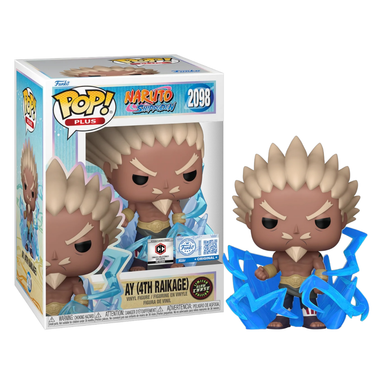 Funko Pop Plus Naruto Shippuden: Bundle Ay 4th Raikage w/Chase - Chalice Exclusive PR (2098)