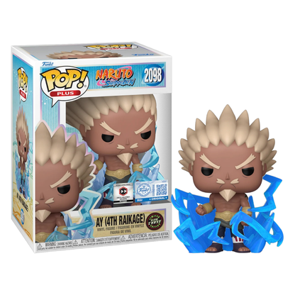 Funko Pop Plus Naruto Shippuden: Bundle Ay 4th Raikage w/Chase - Chalice Exclusive PR (2098)