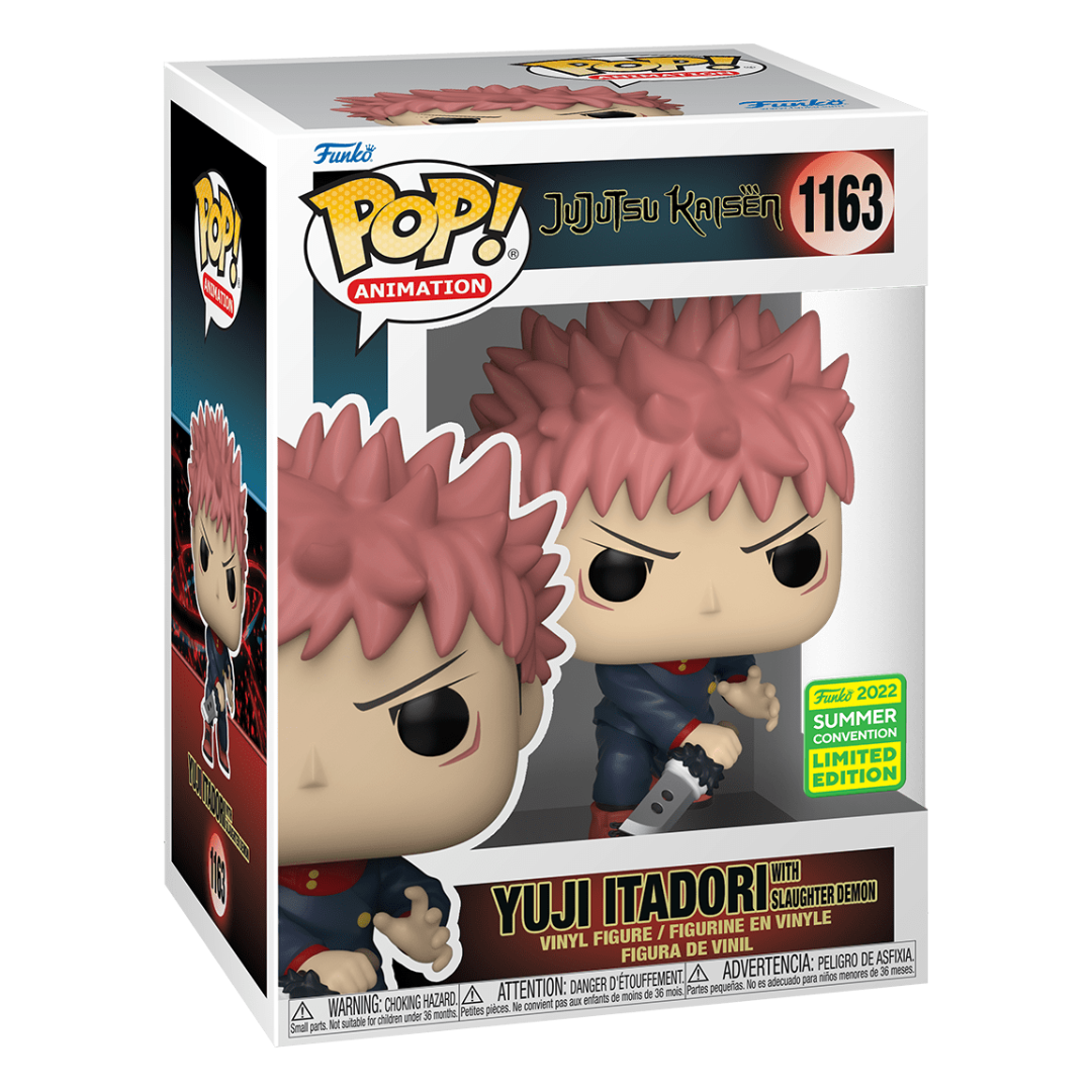 Funko Pop Jujutsu Kaisen: Yuji Itadori With Slaughter Demon - SDCC 2022 Exclusive (1163)