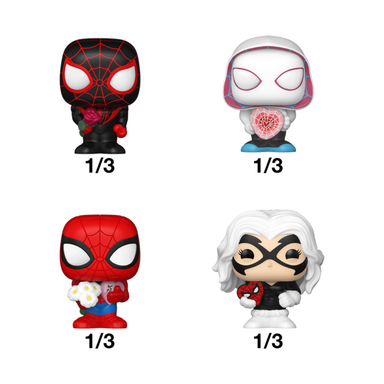 Funko Bitty Pop Spider-Man Valentine’s Day Individual Sorpresa