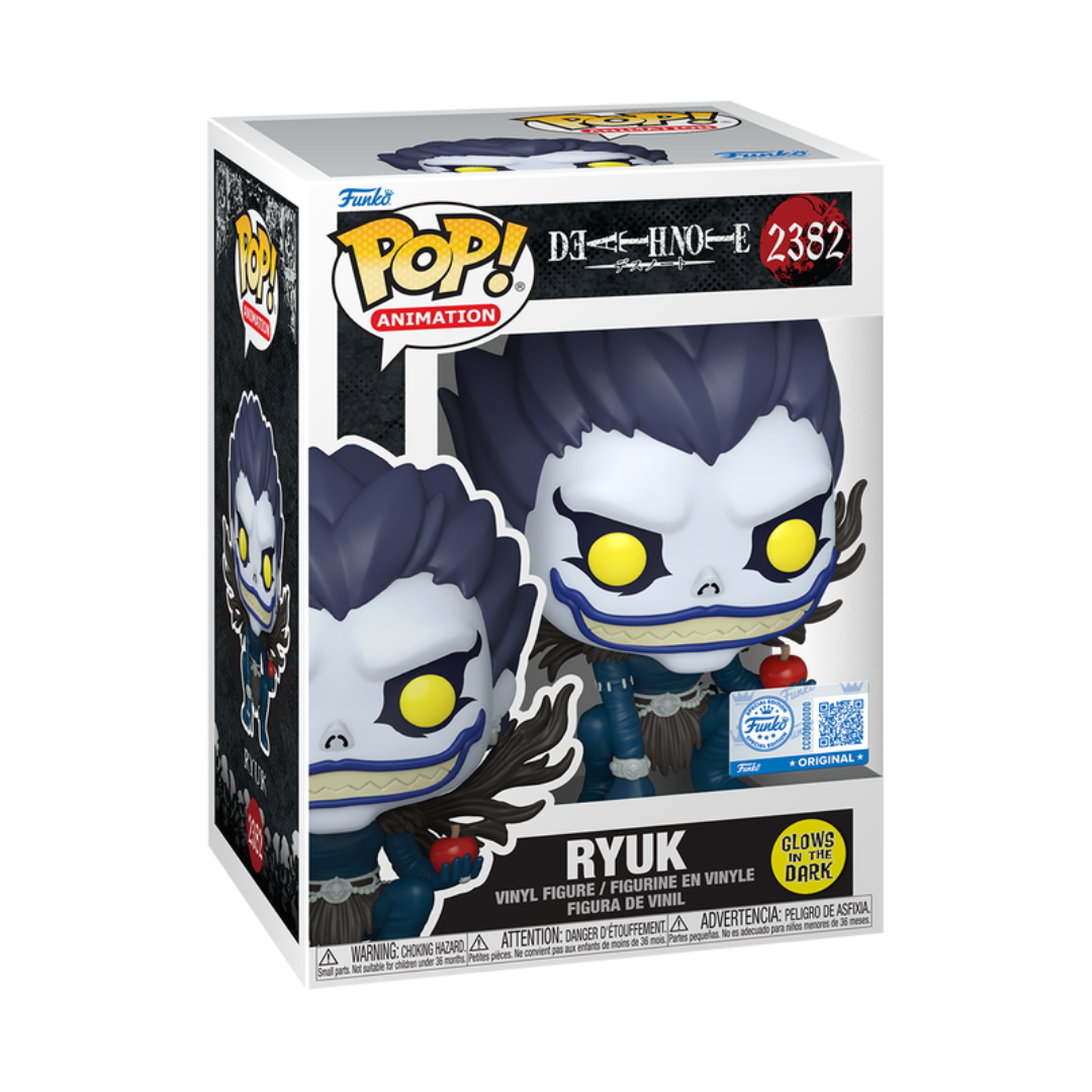 PREVENTA Funko Pop Death Note: Ryuk Glow In The Dark - Exclusive (2382)