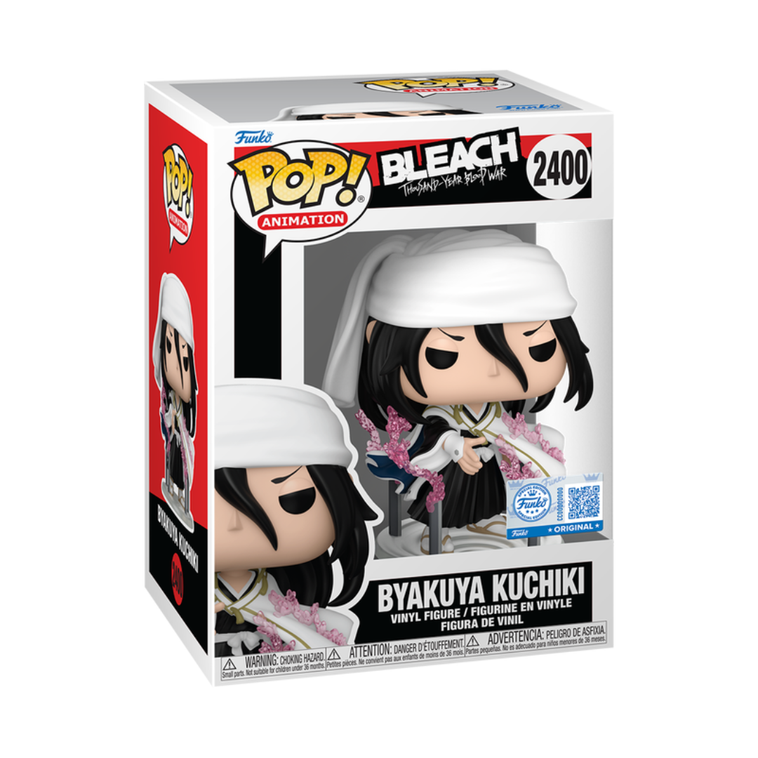 PREVENTA Funko Pop Bleach Thousand Year Blood War: Byakuya Kuchiki with Kenseikan - Exclusive (2400)
