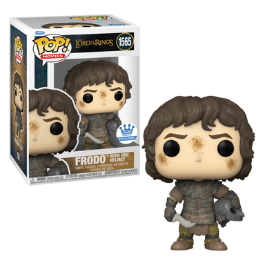 Funko Pop Lord Of The Rings: Frodo With Orc Helmet - Funkoshop Exclusive (1565)
